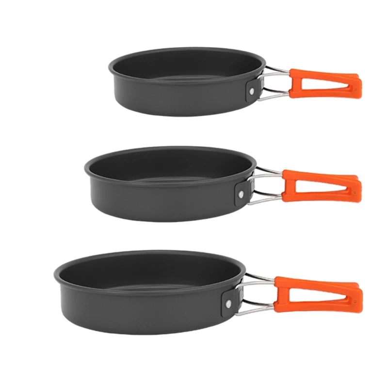 Commercial Kitchen Pots And Pans - مقلاة قلي محمولة مع حقيبة تخزين