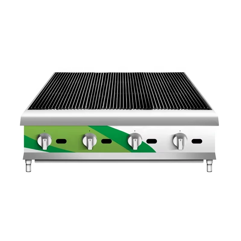 Commercial Kitchen Grill - شواية شواء تعمل بالغاز GBL-4 معدات