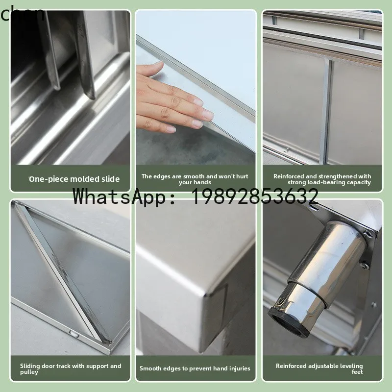 Commercial Kitchen Worktops - طاولة عمل من الفولاذ المقاوم للصدأ