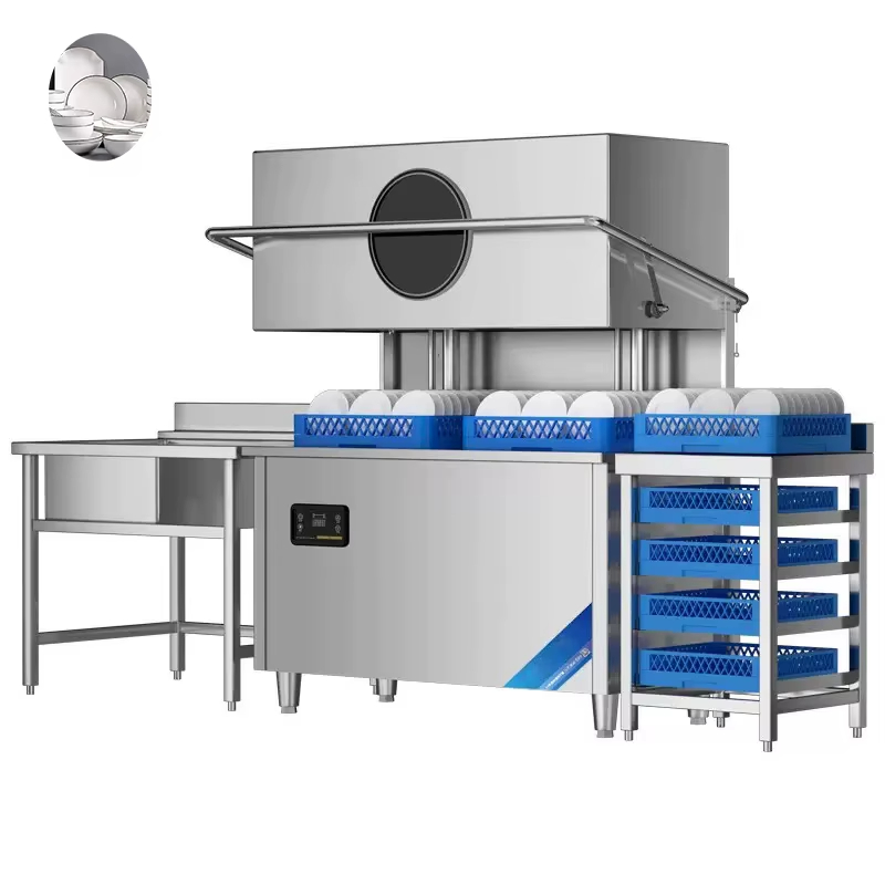 Commercial Kitchen And - غسالة أطباق تجارية سريعة مخصصة، آلة
