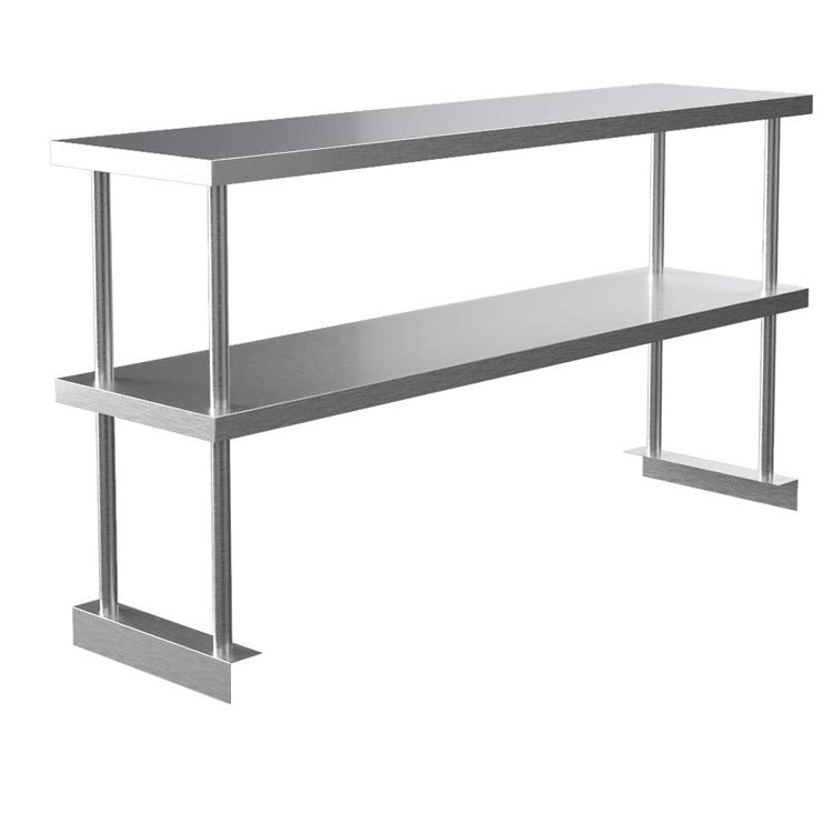 Commercial Kitchen Worktops - طاولة عمل تجارية من الفولاذ المقاوم