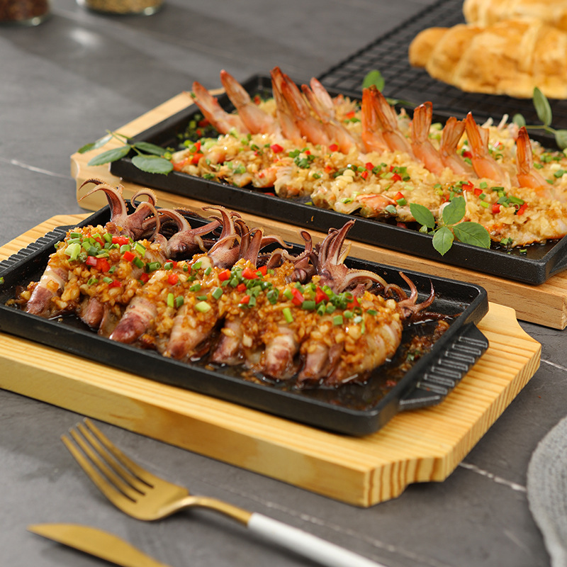 صينية شواء تيبانياكي من الحديد - مراجعة Commercial Kitchen Grill وسعره