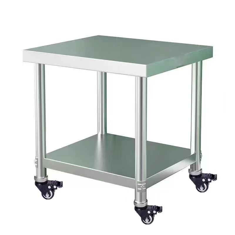 طاولة عمل متنقلة من الفولاذ ال - مراجعة Commercial Kitchen Worktops وسعره