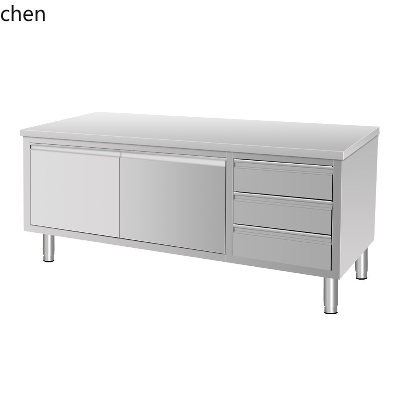 خزانة مطبخ تجارية من الفولاذ ا - مراجعة Commercial Kitchen Worktops وسعره