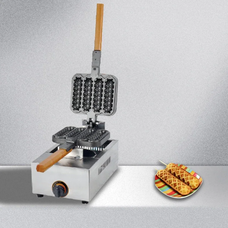 FQ-114.R الغاز التجاري 4 قطعة  - مراجعة Waffle Maker Commercial وسعره