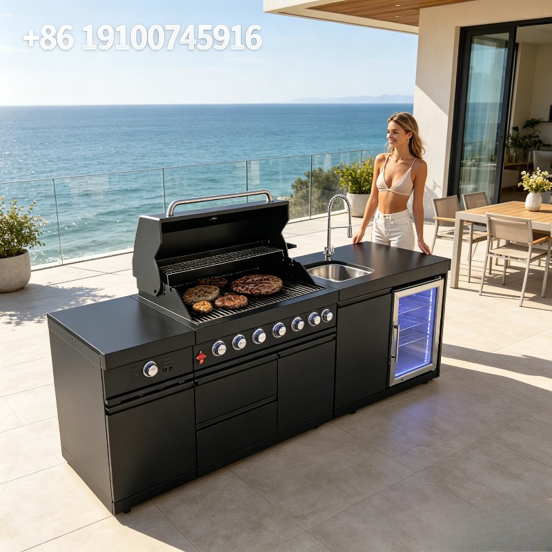 مطبخ خارجي تجاري حديث 2026، شو - مراجعة Commercial Kitchen Worktops وسعره