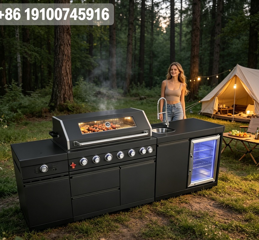 مطبخ خارجي تجاري حديث 2026، شو - مراجعة Commercial Kitchen Worktops وسعره