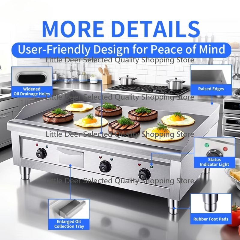 16 مللي متر معدات المطبخ التجا - مراجعة Commercial Kitchen Grill وسعره