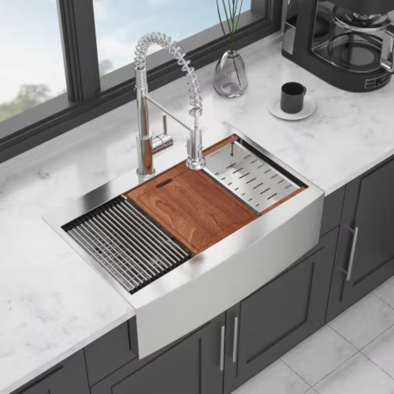 حوض مطبخ تجاري شديد التحمل من  - مراجعة Commercial Kitchen And وسعره