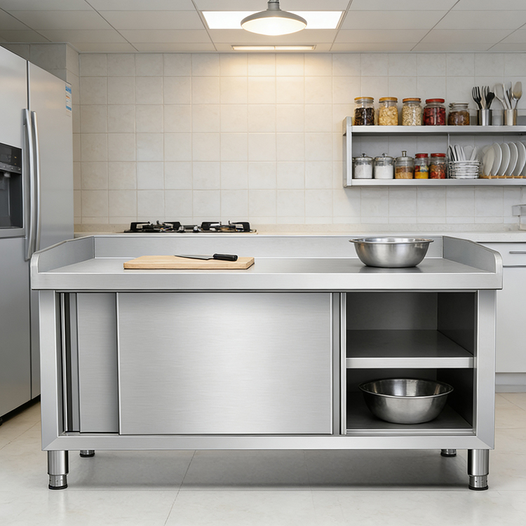 طاولة عمل من الفولاذ المقاوم ل - مراجعة Commercial Kitchen Worktops وسعره