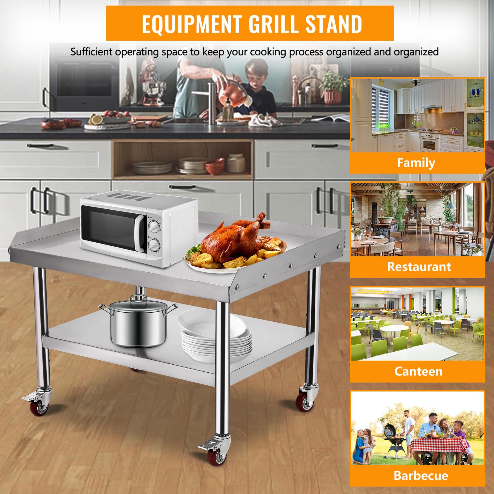 طاولة شواء من الفولاذ المقاوم  - مراجعة Commercial Kitchen Worktops وسعره