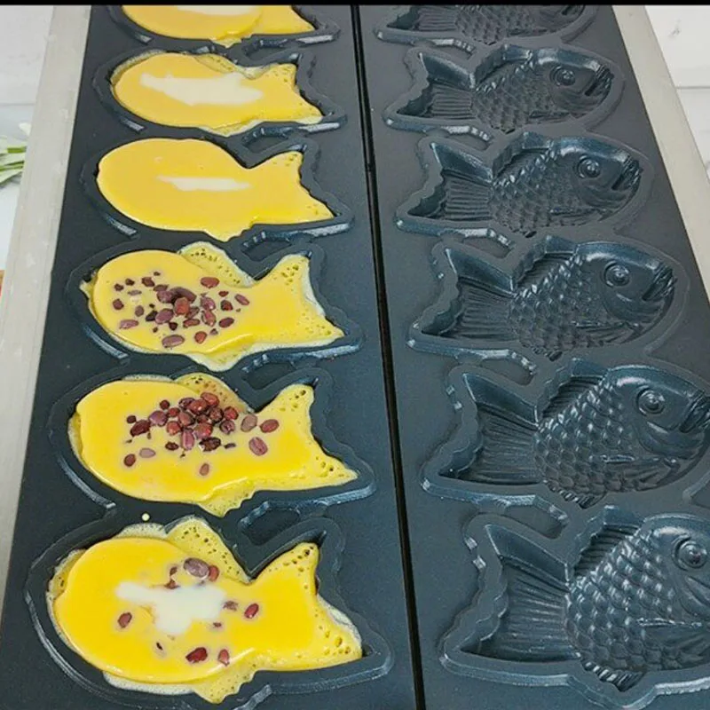 آلة صنع التاياكي الكهربائية بت - مراجعة Waffle Maker Commercial وسعره