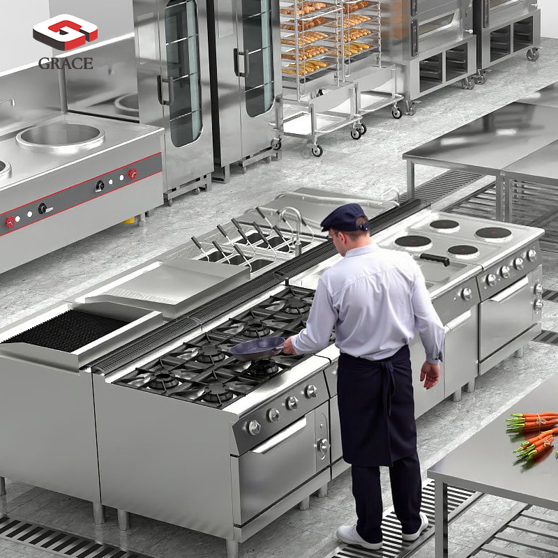 GRACE خدمة كاملة لتصميم المطبخ - مراجعة Commercial Kitchen Projects وسعره