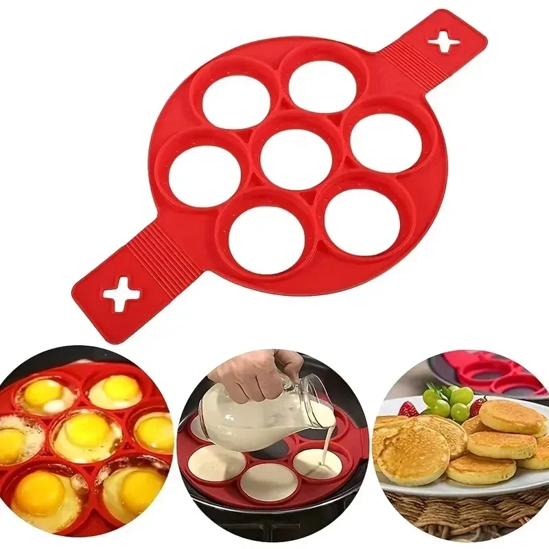 سيليكون 7 حفرة مقلاة دائرية ال - مراجعة Commercial Kitchen Pots And Pans وسعره