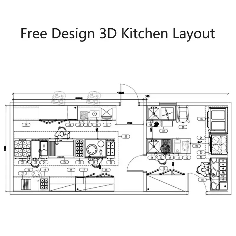 معدات المطبخ التجارية مطعم وقف - مراجعة Commercial Kitchen Projects وسعره